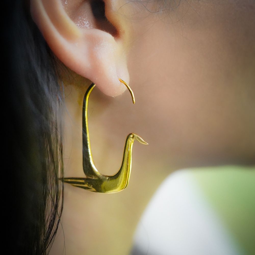 GOLD SWAN HOOPS