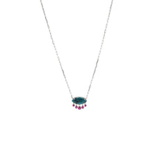 TURQUOISE EVIL EYE PENDANT NECKLACE