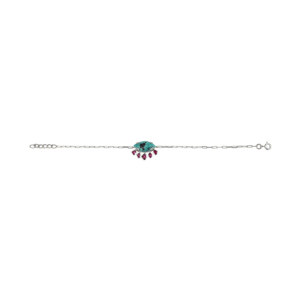 TURQUOISE EVIL EYE BRACELET