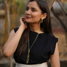 LEMON QUARTZ BAGUETTE NECKLACE