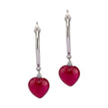 HEART BALI IN SILVER