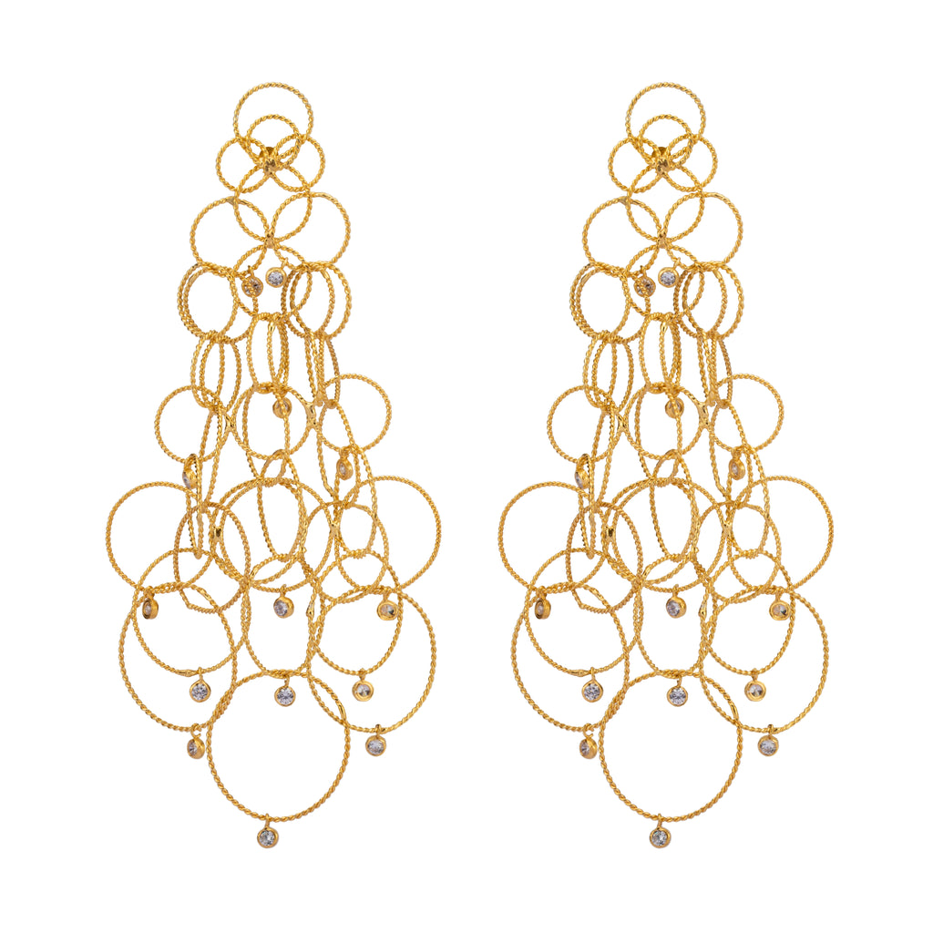 STATEMENT RINGLETS WITH DIAMONDS