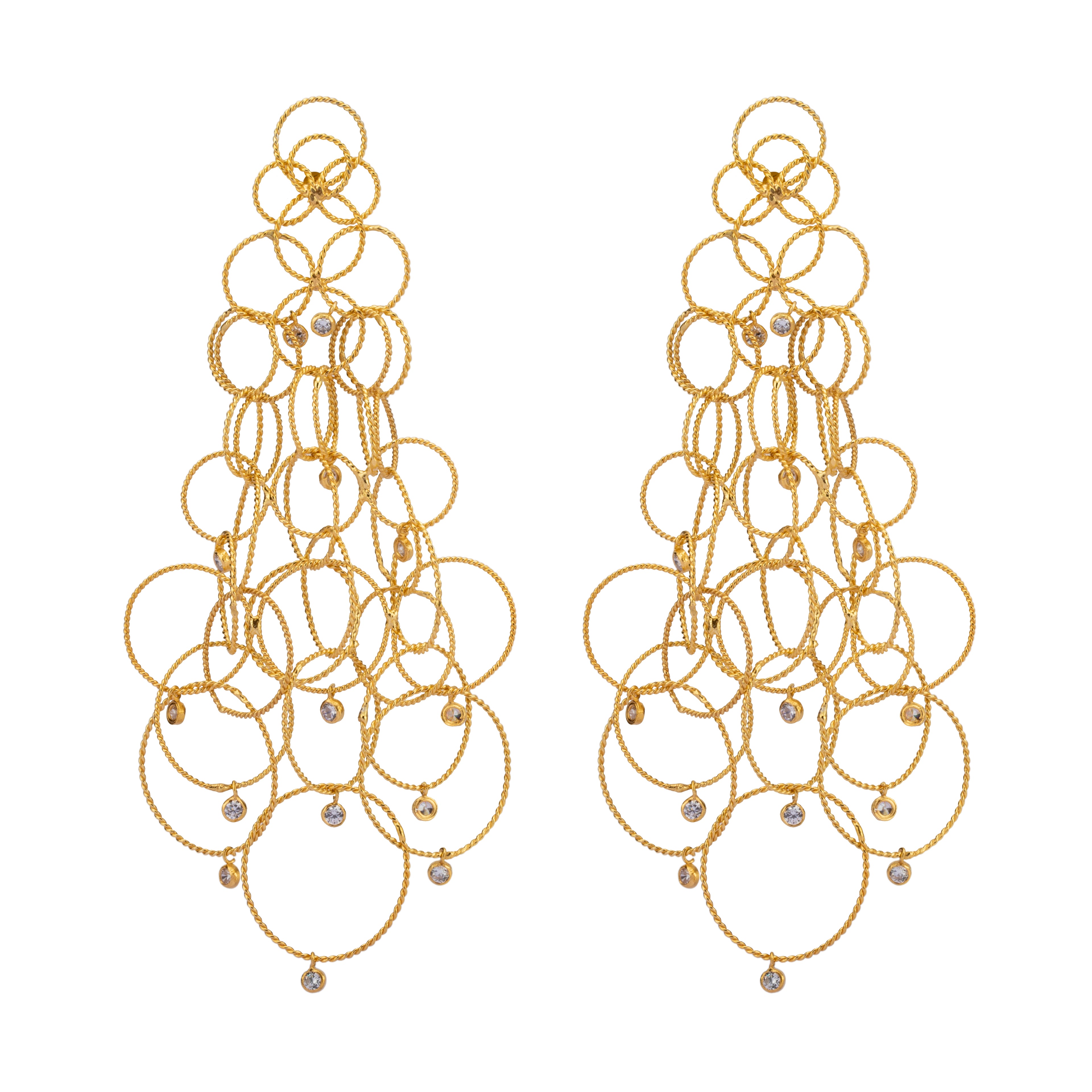 STATEMENT RINGLETS WITH DIAMONDS
