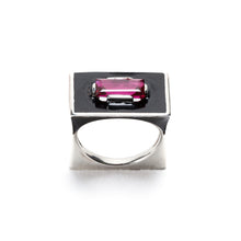 SLAB RING | SILVER (PINK)