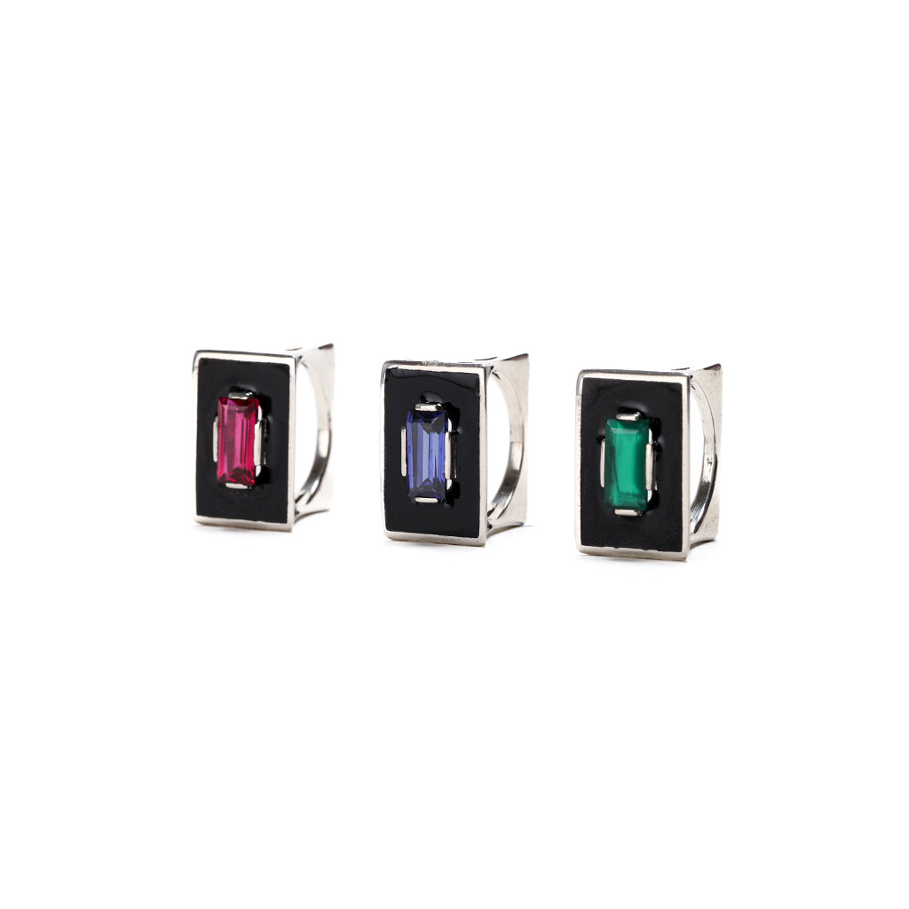 SLAB RING | SILVER (PINK)