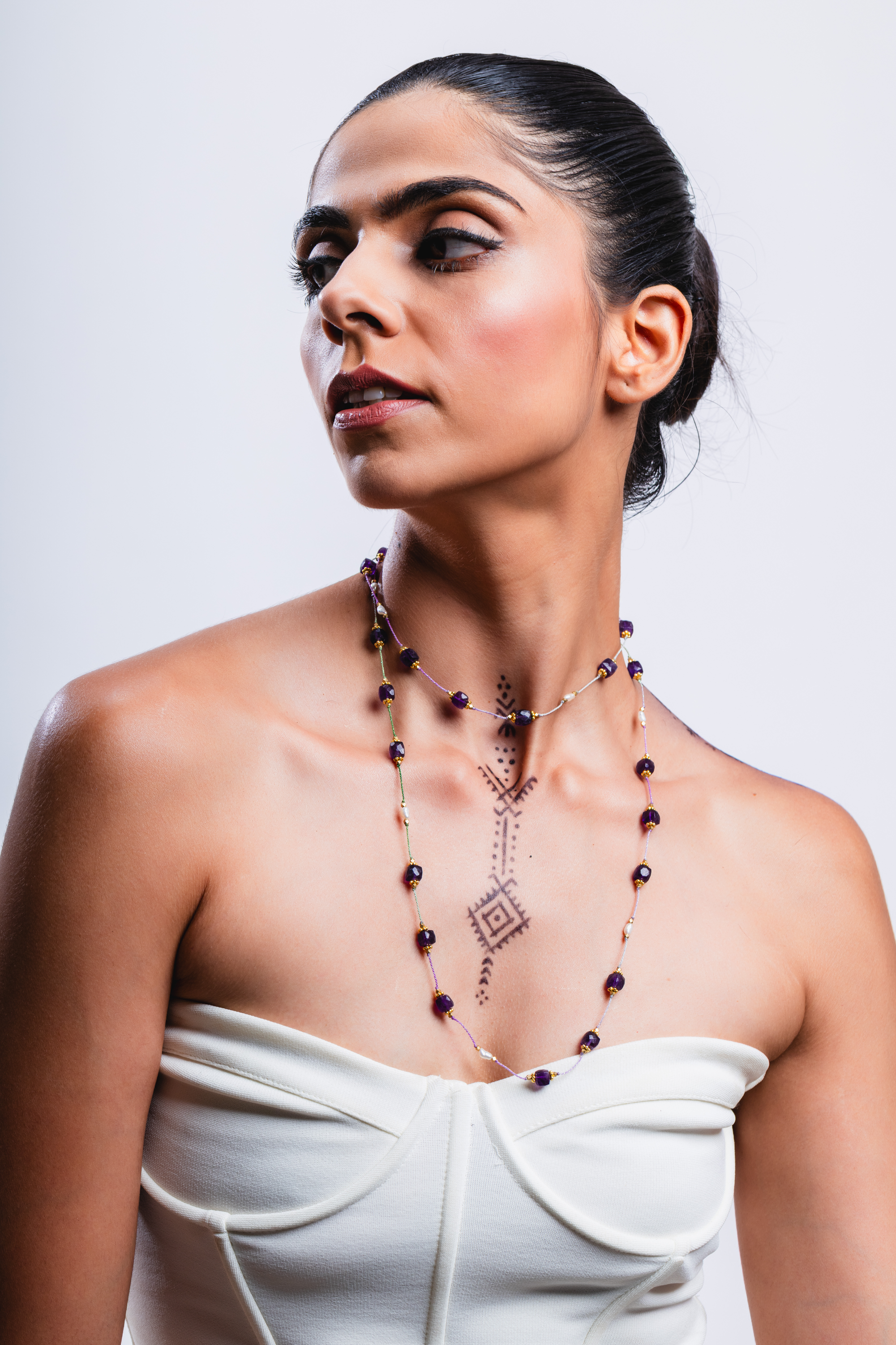 AMETHYST THREAD MALA