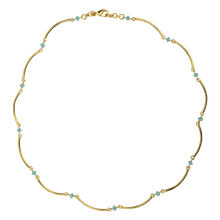 ARC NECKLACE WITH TURQUOISE