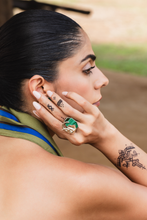 ELE MALACHITE RING