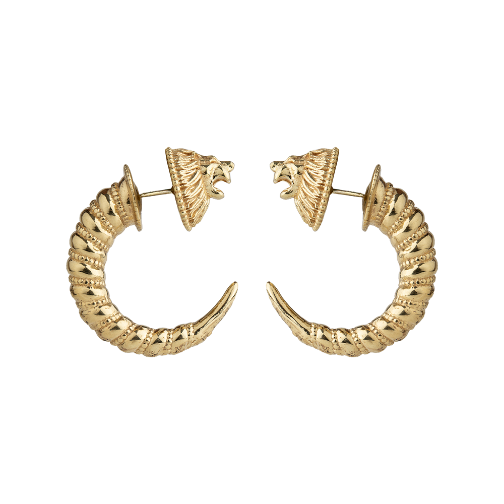 LION REVERSE HOOPS