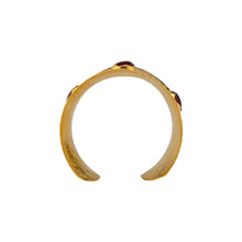 GOLD CARNELIAN CUFF