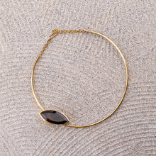 SMOKY QUARTZ MARQUIS CHOKER