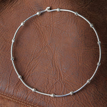 KOI GEOMETRIC CHOKER SILVER