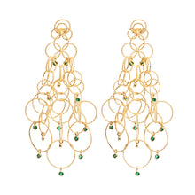 STATEMENT RINGLETS WITH EMERALDS