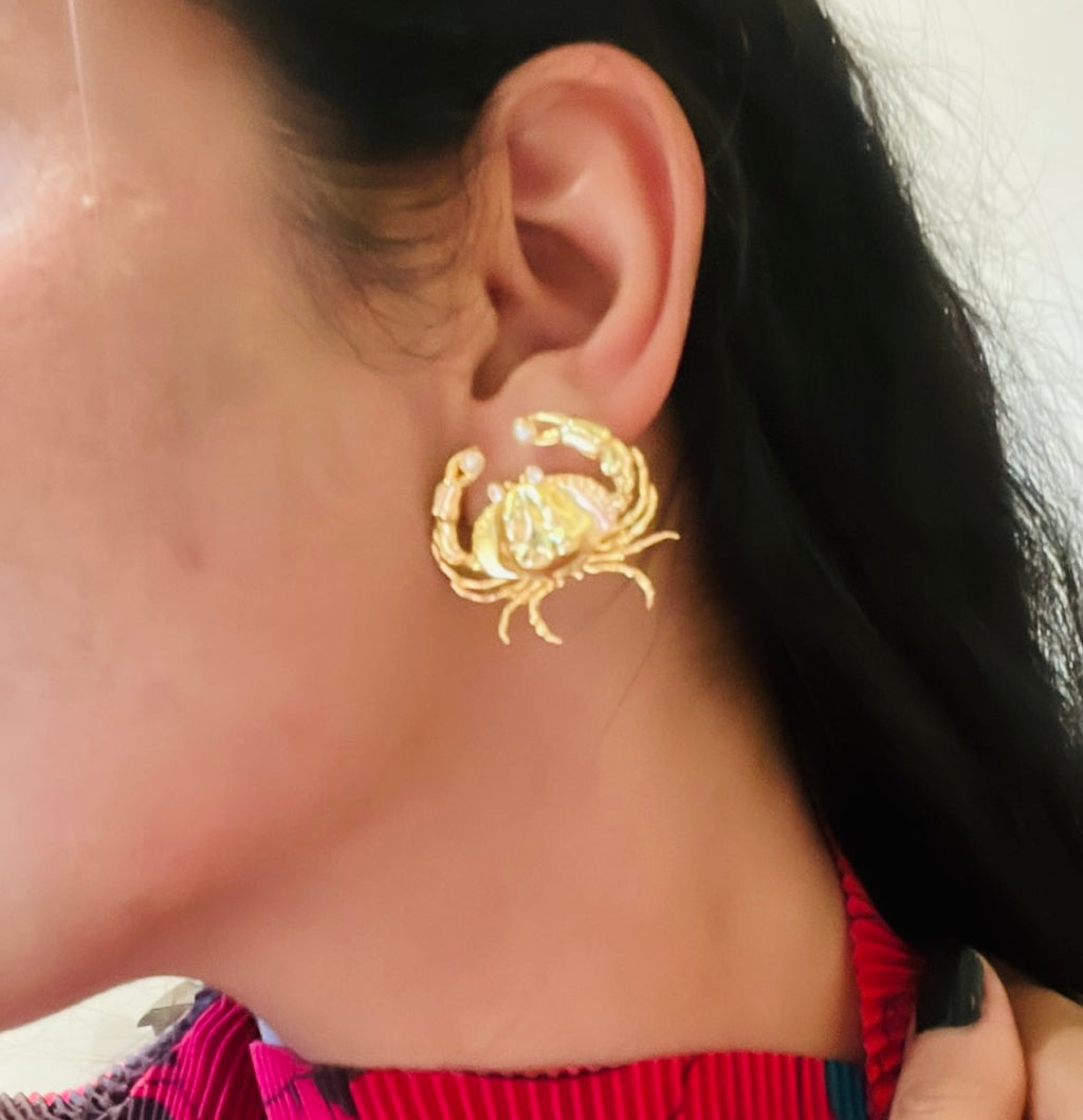 CRAB EARRINGS