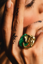 ELE MALACHITE RING