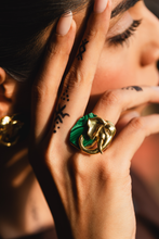 ELE MALACHITE RING