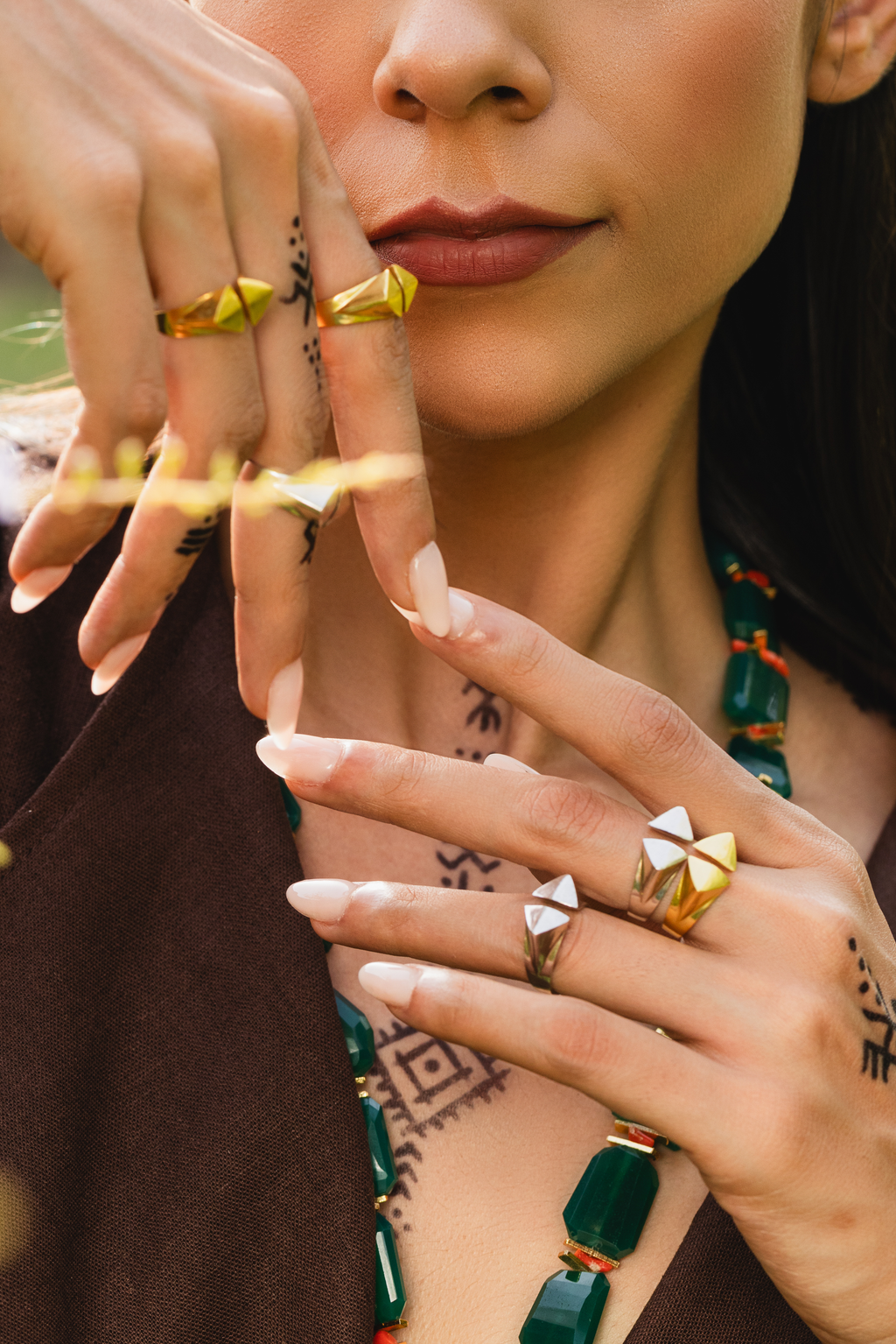 2 BEAKS RING