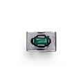 SLAB RING | BLACK ENAMEL
