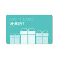 THE UNBENT GIFT CARD