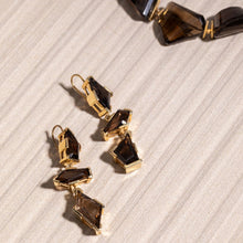 SMOKY GEO EARRINGS